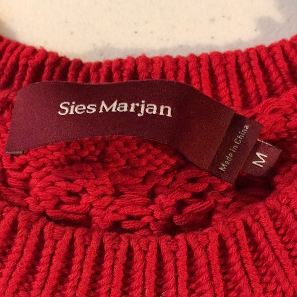 Sies Marjan Britta Cable Knit Crewneck Sweater - Picture 8 of 9